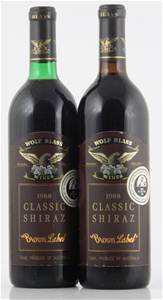 Wolf Blass Brown Label Shiraz 1988 Wolf Blass Brown Label Shiraz 1988