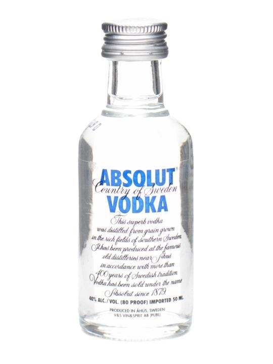 Absolut Vodka Miniature 50ml