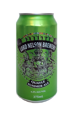 Lord Nelson Quayle Summer Ale Cans