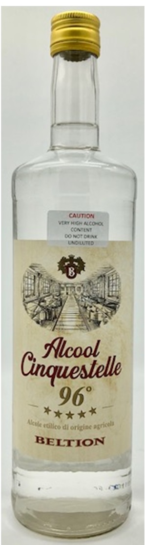 Beltion Alcool Cinquestelle 96 percent alc (Spirytus)