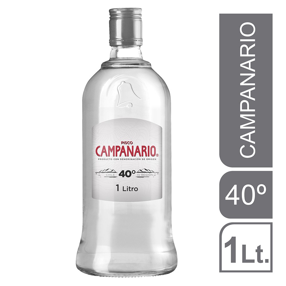 Campanario-pisco 40 1lt