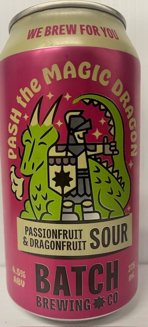 Batch Brewing Pash-magic Dragon Sour