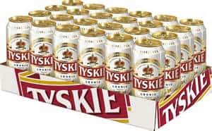 TYSKIE Polish Beer 500ml Cans