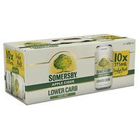 Somersby Low Carb Cans 10 Pack