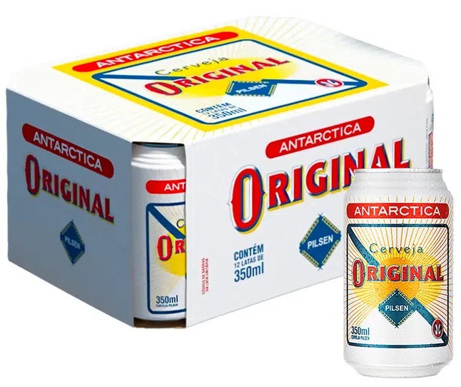 Antarctica Original-cerveja Cans 350ml