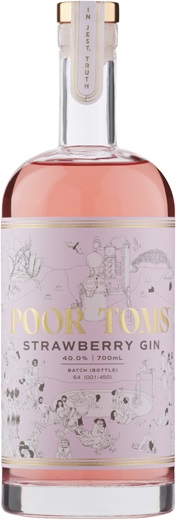 Poor Toms-strawberry Gin