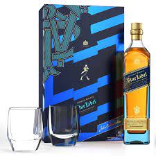 Johnnie Walker Blue Label Glass Gift Pack