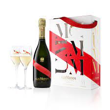 Mumm Gift Pack-twin Glass Non Vintage