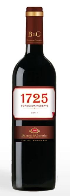 Barton Guestier 1725-bordeaux Reserva