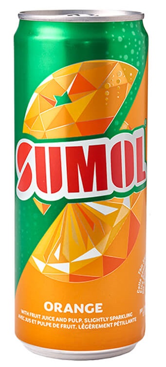 Sumol Orange Cans 330ml