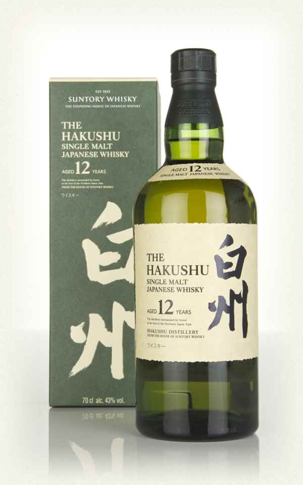 The Hakushu 12 Year Old Single Malt Whisky - Limit 1 Per Customer