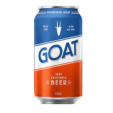 Mountain Goat Summer Ale Cans