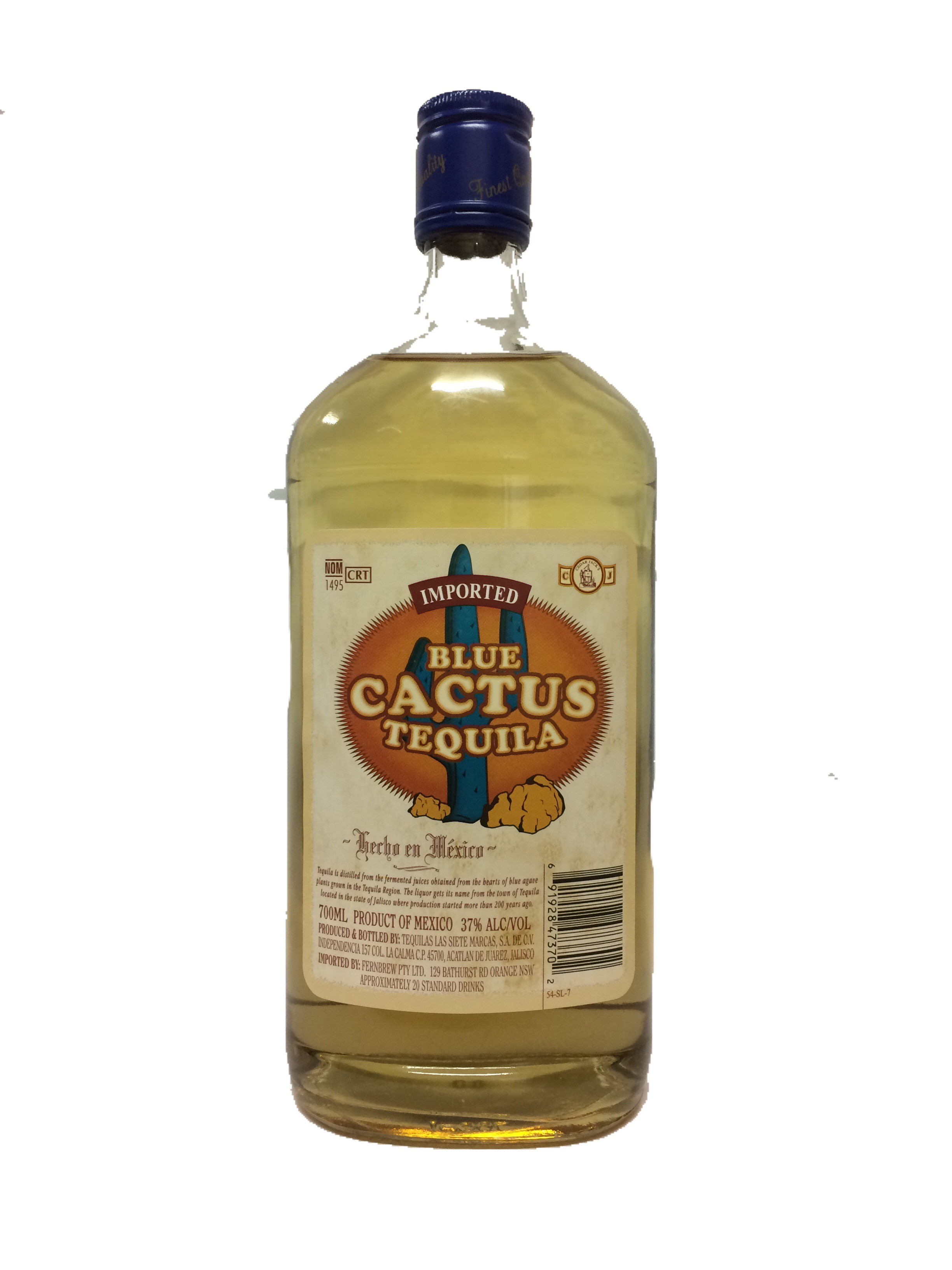 Blue Cactus-tequila 700ml