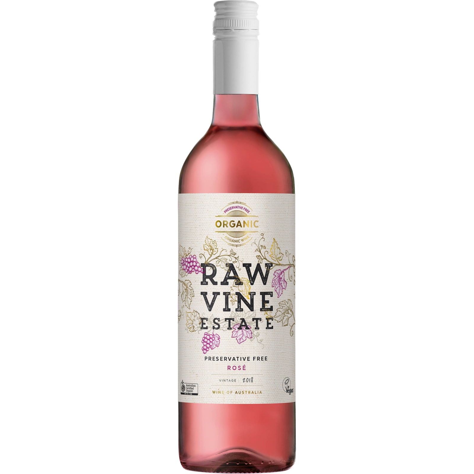Raw Vine Estate Rose