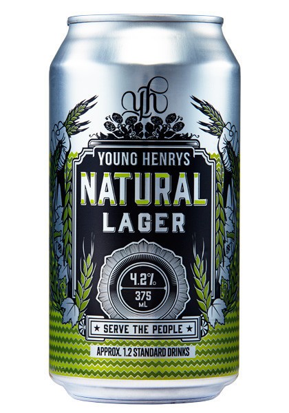 Young Henrys Natural Lager Cans