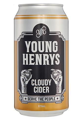 Young Henrys Cloudy Cider Cans
