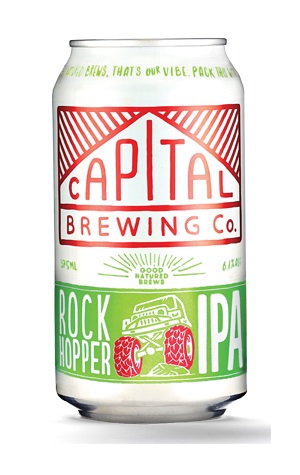 Capital Brewing Co Rock Hopper IPA Cans