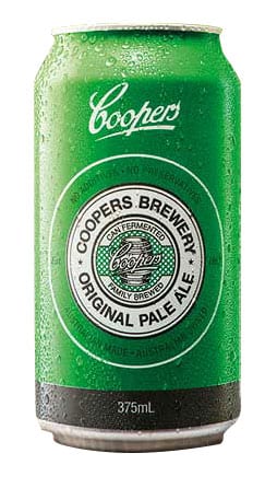 Coopers Pale Ale Cans