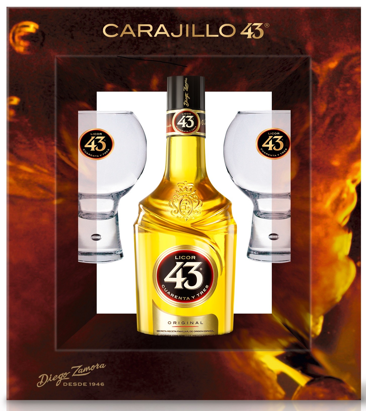 Licor 43-2 Glass Gift Pack