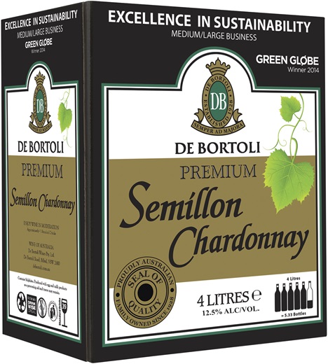 De Bortoli Premium Colombard Chardonnay 4Lt Cask