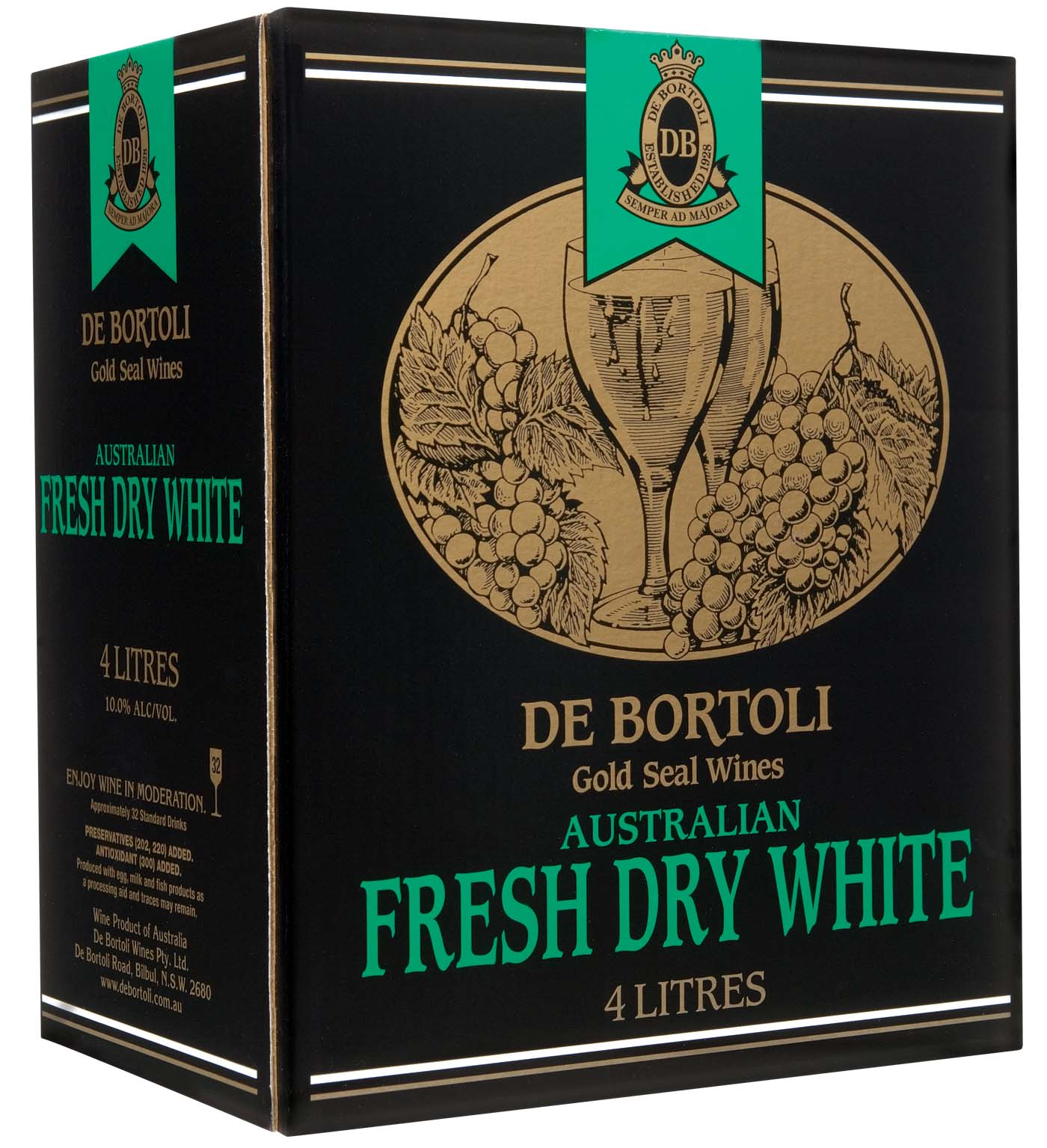 De Bortoli Gold Seal Fresh Dry White 4Lt