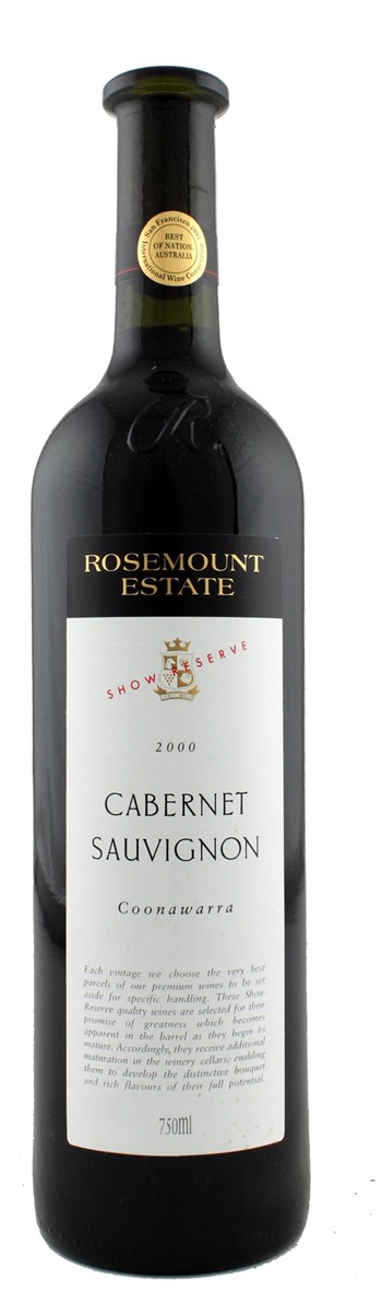 Rosemount Show Reserve Cabernet Sauvignon 2000
