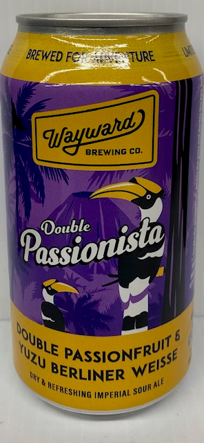 Wayward Brewing-double Passionista