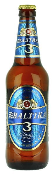Baltika No 3 Classic Reduced to CLEAR