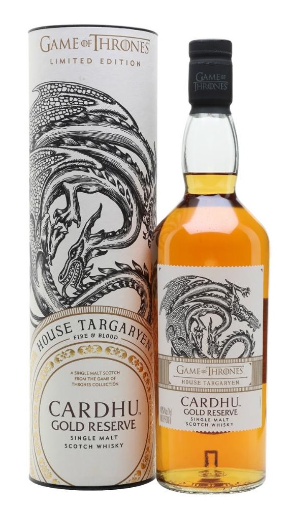 Cardhu Gold Reserve Game of Thrones House Targaryen