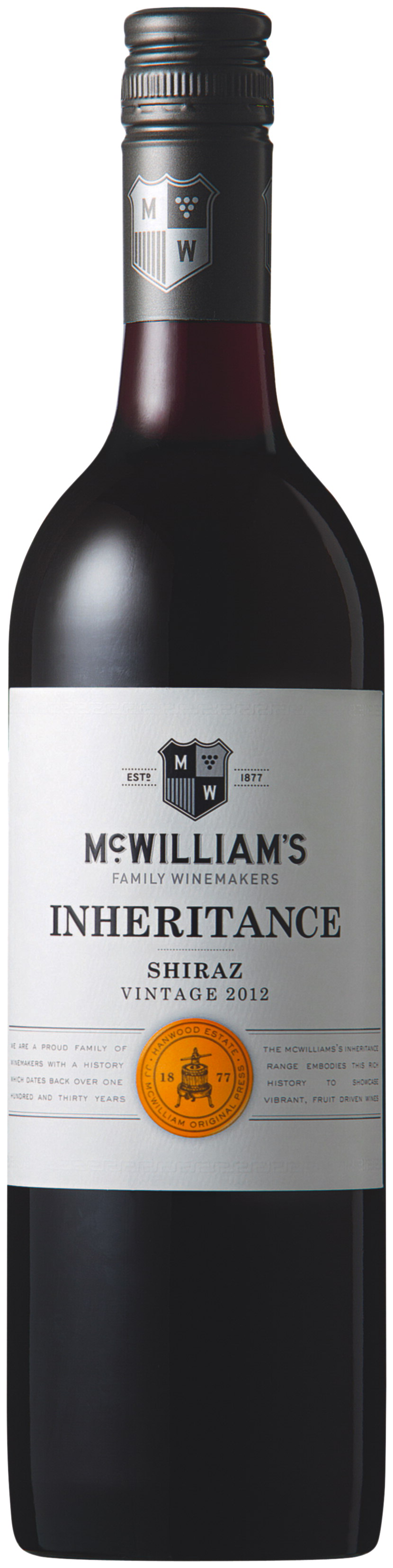 McWilliams  Inheritance Shiraz